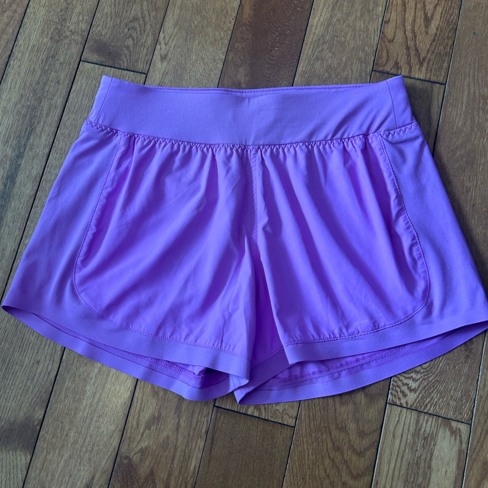 Athleta Women's Vibrant Purple Athletic Shorts